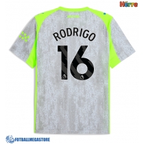 Fotballdrakt Herre Manchester City Rodri Hernandez #16 Tredjedrakt 2025-26 Kortermet